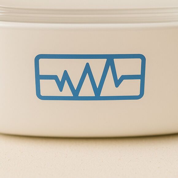 CorningWare | Microwave Heartbeat EKG Pattern Casserole Dish 8.5″ | EUC - Picture 8 of 8